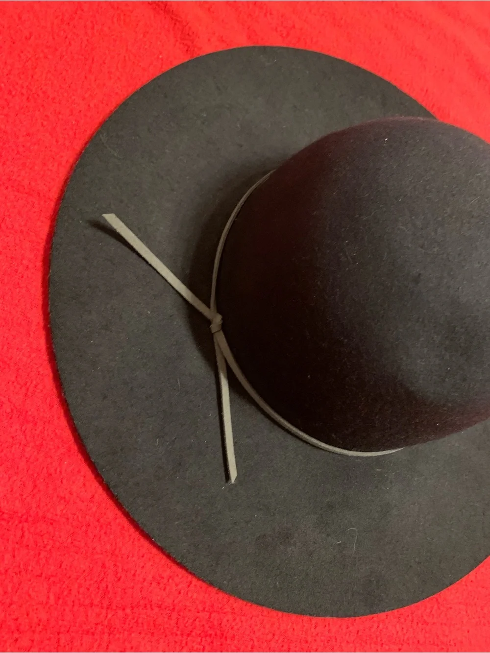 Vintage San Diego Hat Company Felted Wool Floppy Fedora Hat Black - Picture 12 of 16